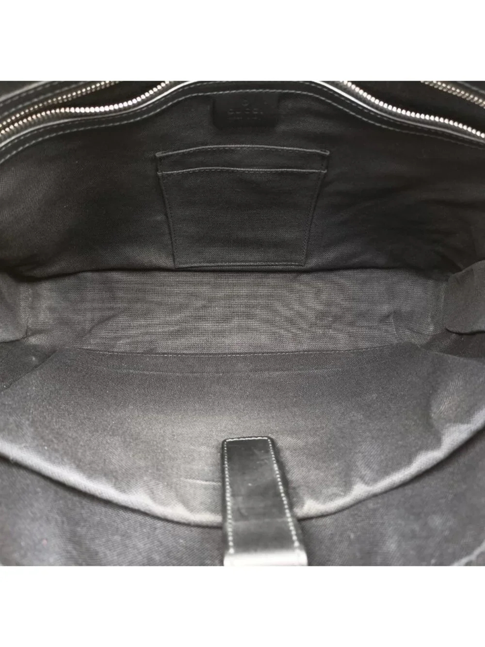 Gucci Guccissima Black Leather Handbag